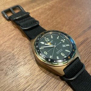 Filson x Shinola - Journeyman GMT Watch